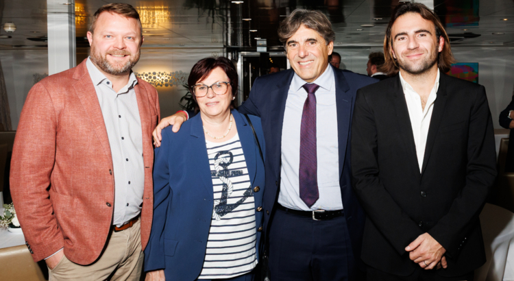 Christian Kaatz und Susi Götten Christian Schmitter und Lucas Schmitter