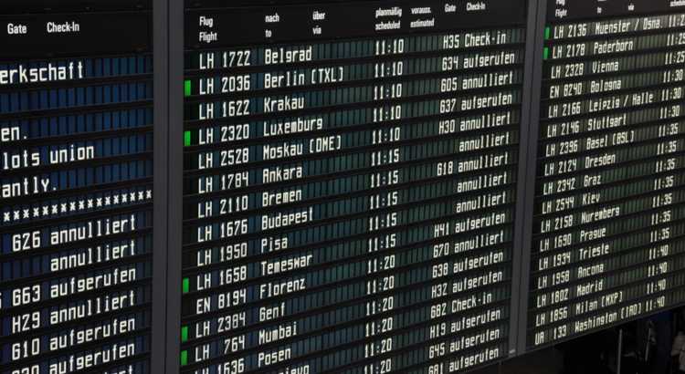 Lufthansa Streik Flugausfälle