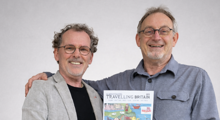 vlnr Rein De Laat - Tim Bennett © Travelling Britain