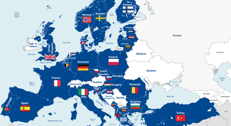 Europa Karte