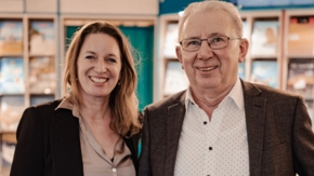 Van Almsick Melanie und Egon Foto Reisebüro van Almsick