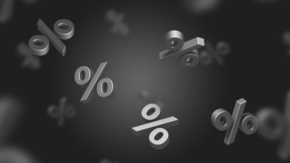 Prozentsymbole Rabatt