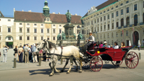 Donau_Österreich_Wien_Hofburg_Kutsche