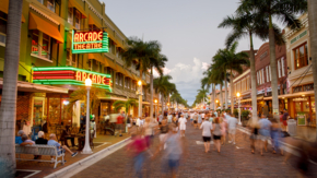 USA Florida Fort Myers Downtown Foto Fort Myers