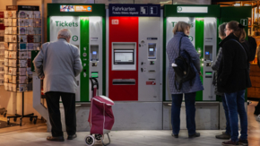 Bahn Fahrkartenautomat