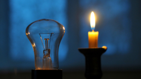Stromausfall Kerze