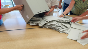 Wahl Wahlurne Stimmzettel