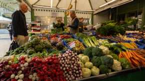Deutschland München Viktualienmarkt