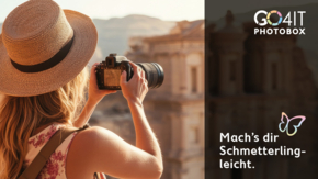 Smart Photobox Foto Schmetterling