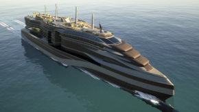Meyer Werft Studie Kreuzfahrtschiff Serenity